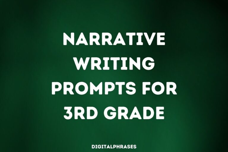 100 Narrative Writing Prompts for 3rd Grade