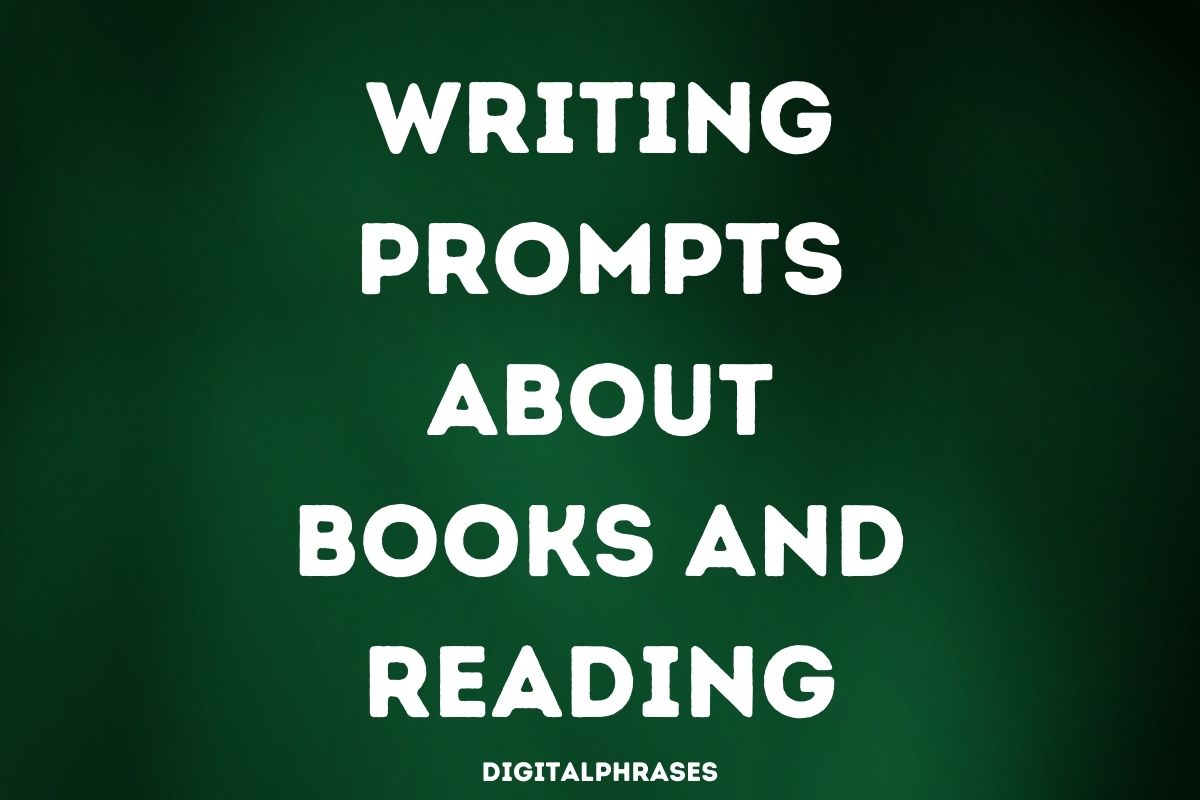 Writing Prompts about Books and Reading