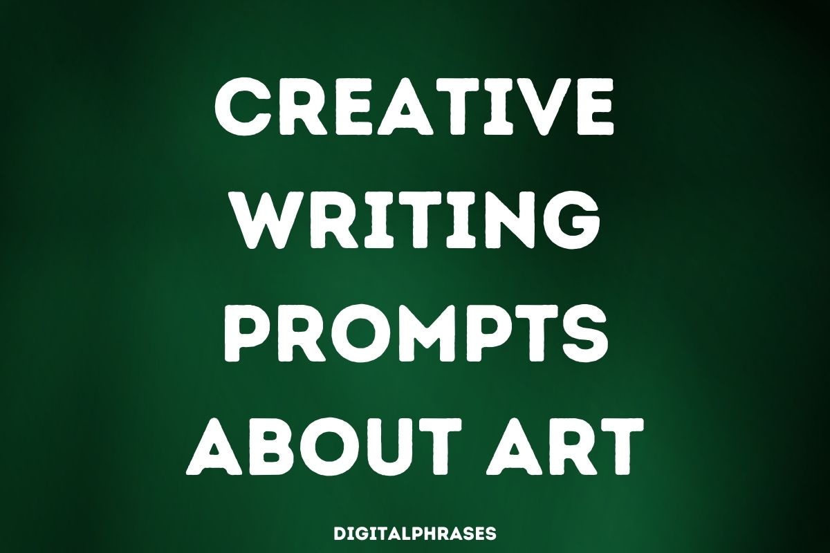 24 Art Writing Prompts