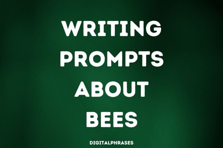 24 Writing Prompts About Bees