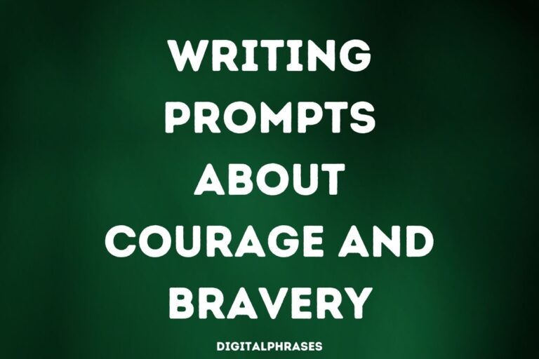 32 Writing Prompts About Courage and Bravery