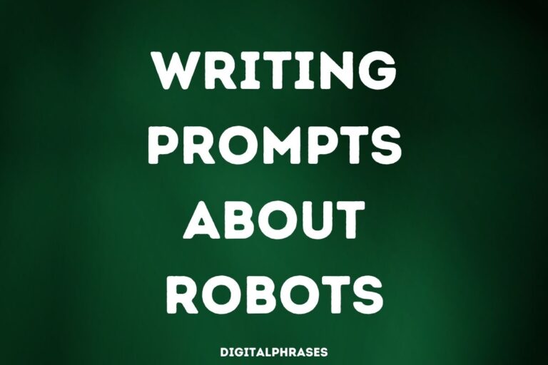 Writing Prompts about Robots