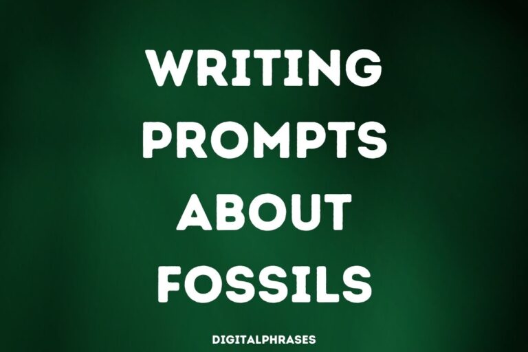 Writing Prompts about Fossils