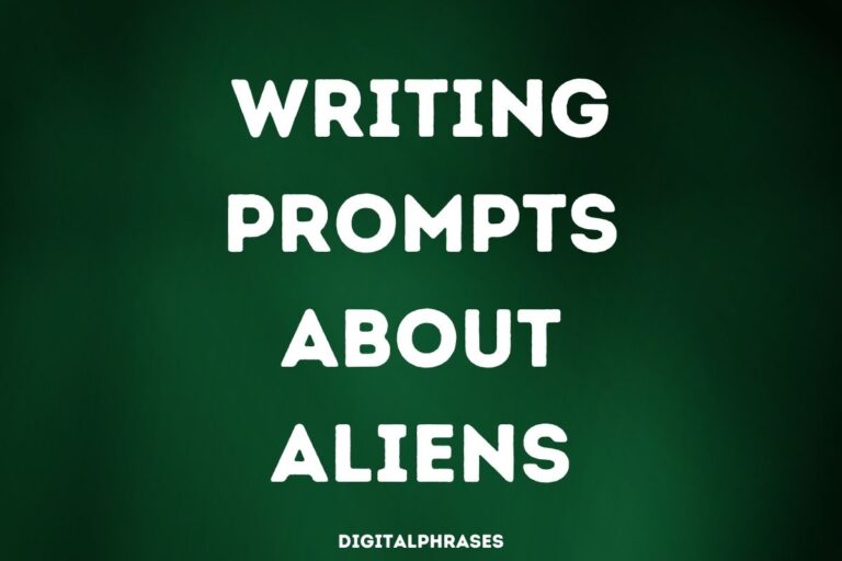 25 Writing Prompts About Aliens
