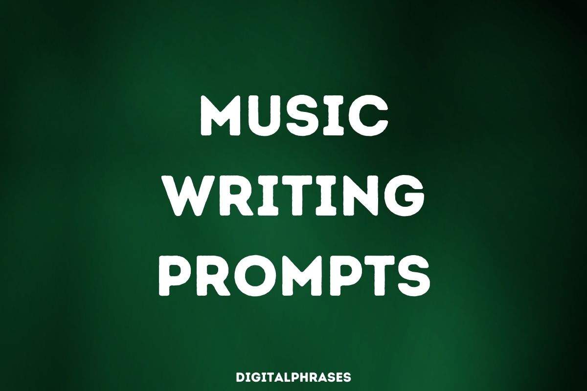 Music Writing Prompts
