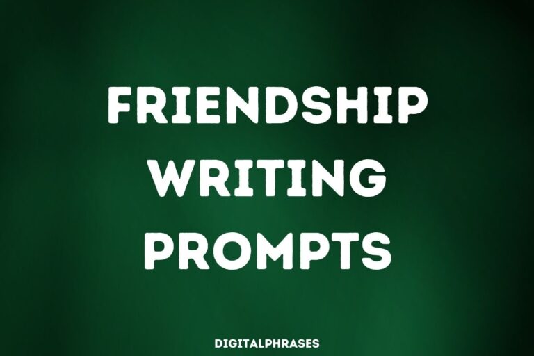 50 Friendship Writing Prompts and Story Ideas