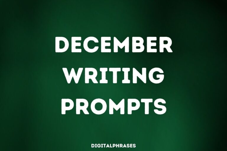 25 December Writing Prompts