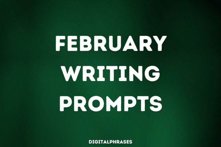 30 February Writing Prompts