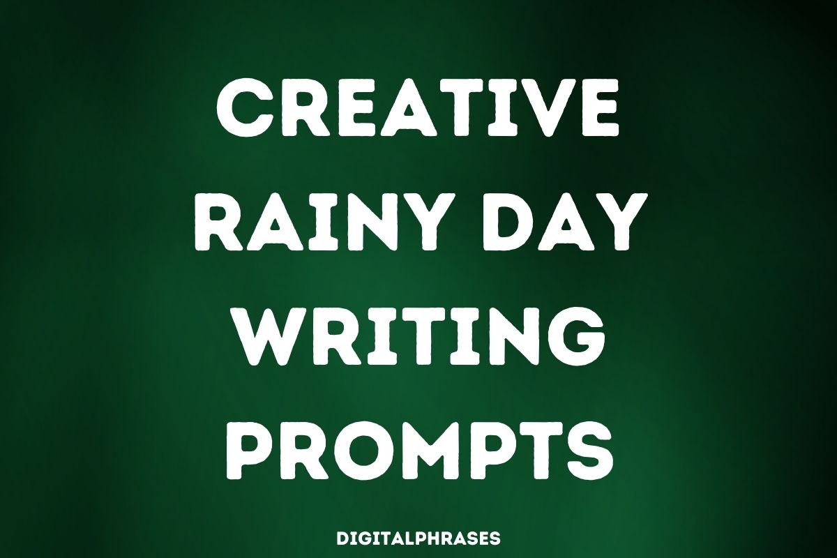 Creative Rainy Day Writing Prompts