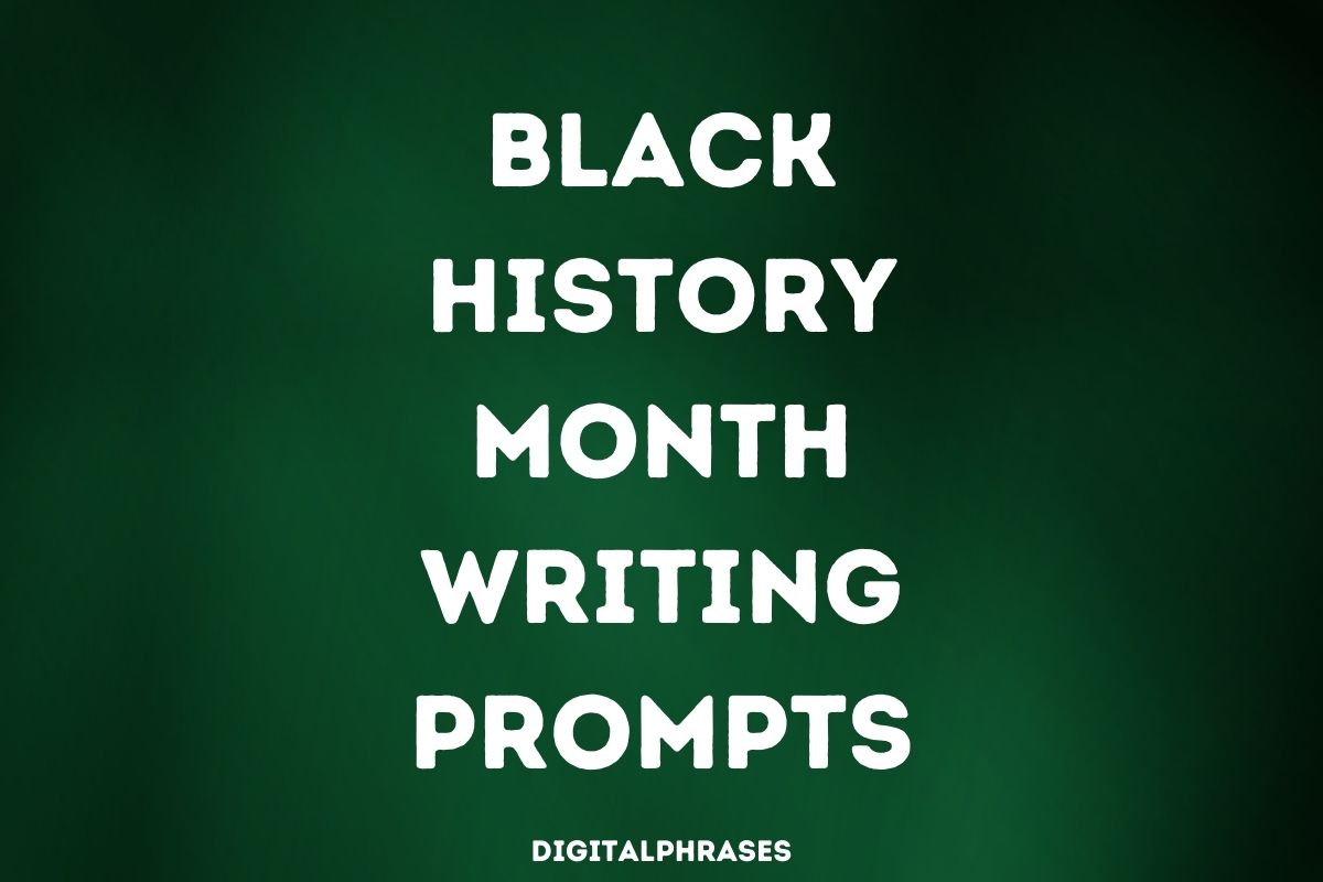 Black History Month Writing Prompts