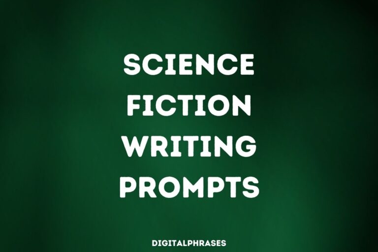 Science Fiction Writing Prompts