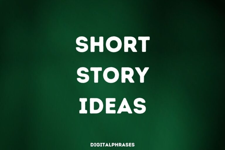 Short Story Ideas