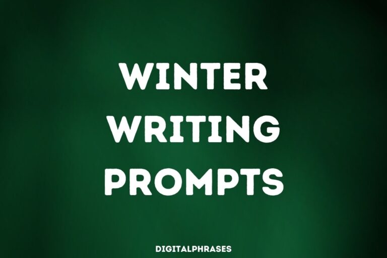 30 Winter Writing Prompts