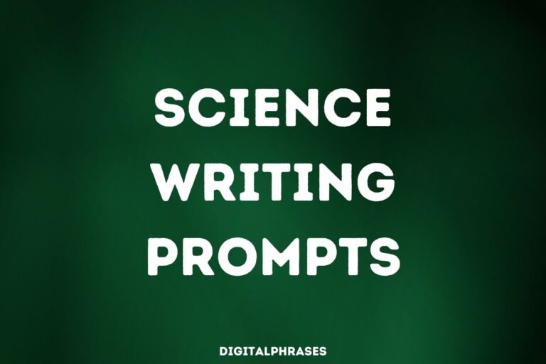 35 Science Writing Prompts