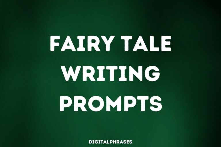 40 Fairy Tale Writing Prompts