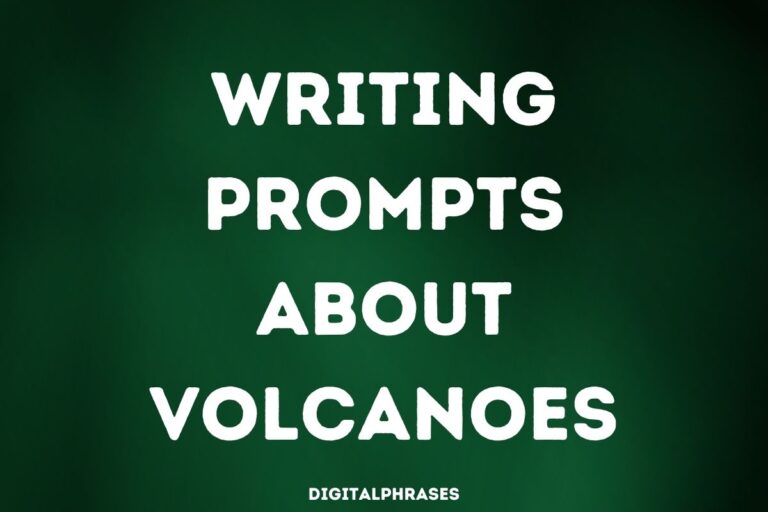 Writing Prompts about Volcanoes