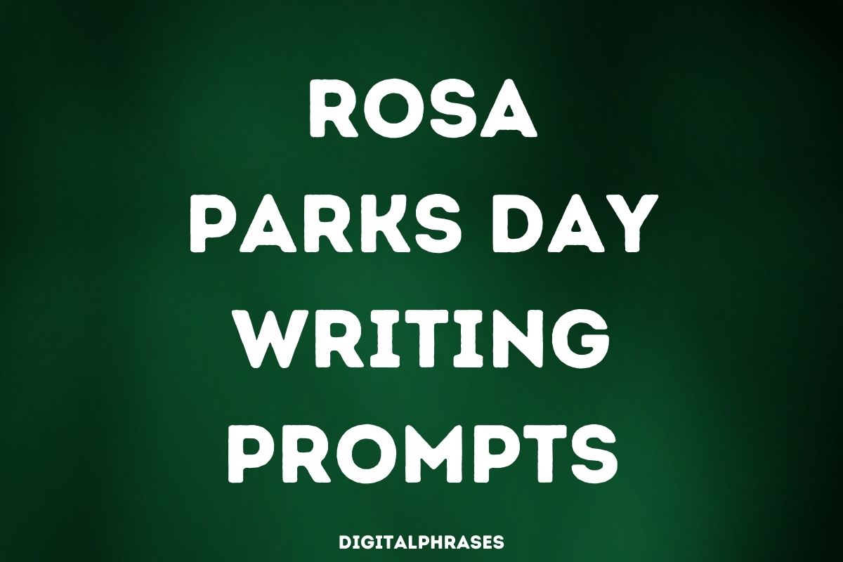Rosa Parks Day Writing Prompts