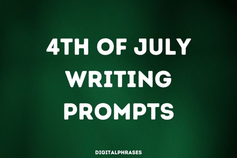 32 Creative 4th of July Writing Prompts