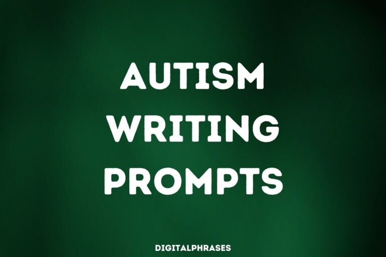 40 Autism Writing Prompts