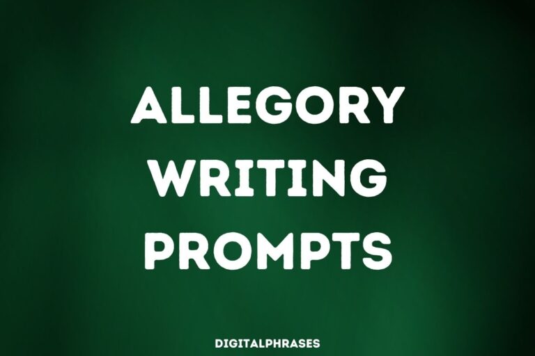 Allegory Writing Prompts