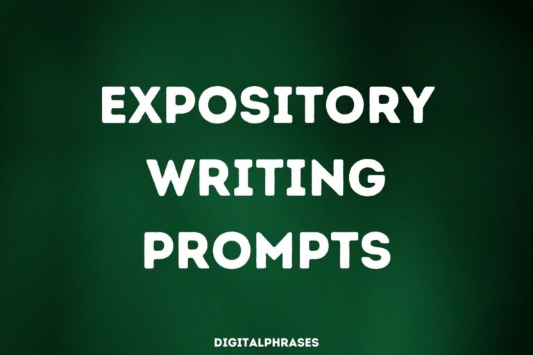 Expository Writing Prompts