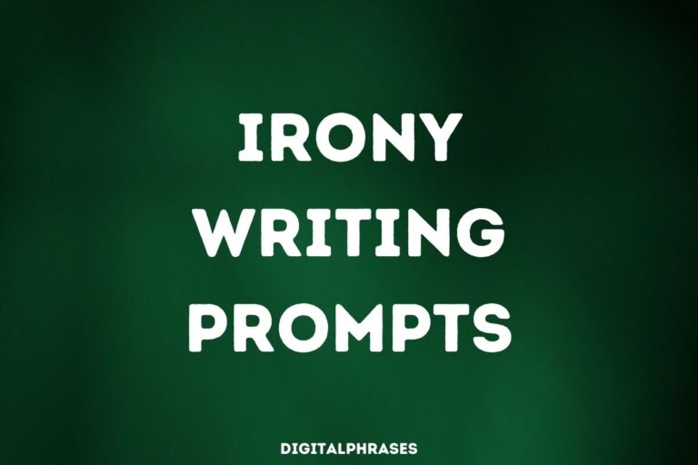 Irony Writing Prompts