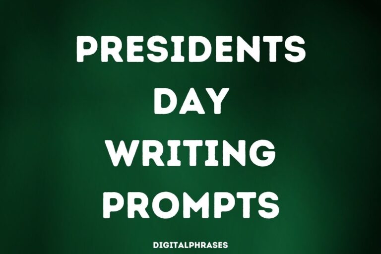 30 Presidents Day Writing Prompts