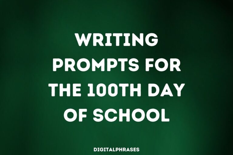 24 Writing Prompts for the 100th Day of School