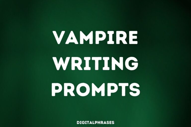 24 Vampire Writing Prompts and Story Ideas