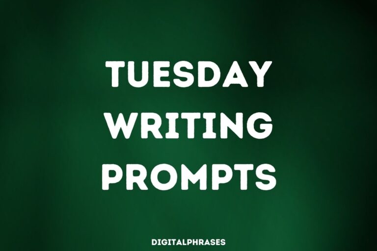 24 Tuesday Writing Prompts