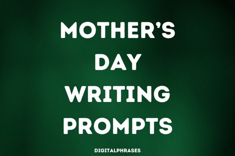 28 Mother’s Day Writing Prompts