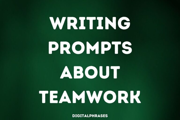 Writing Prompts about Teamwork