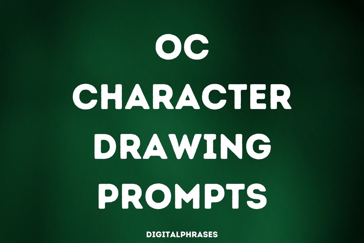 OC Character Drawing Prompts