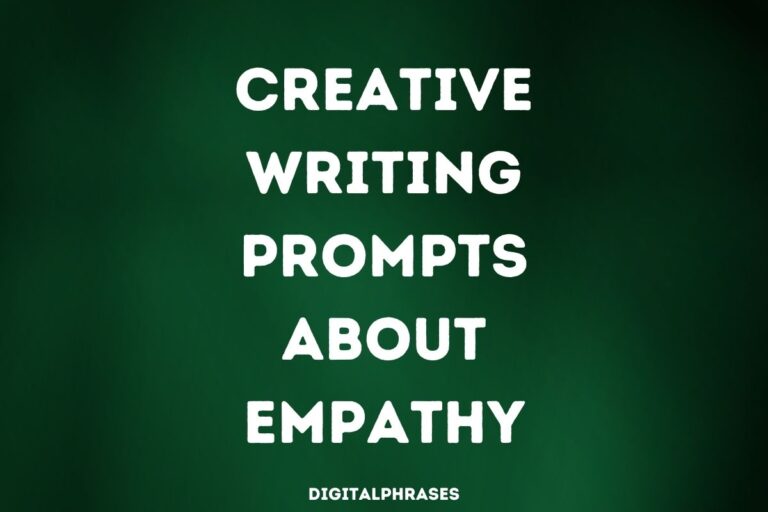 24 Writing Prompts about Empathy