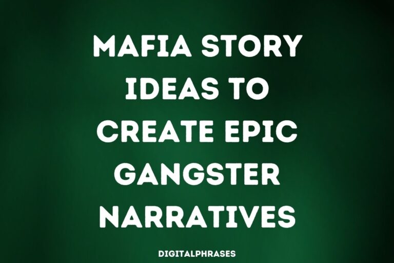 32 Mafia Story Ideas To Create Epic Gangster Narratives