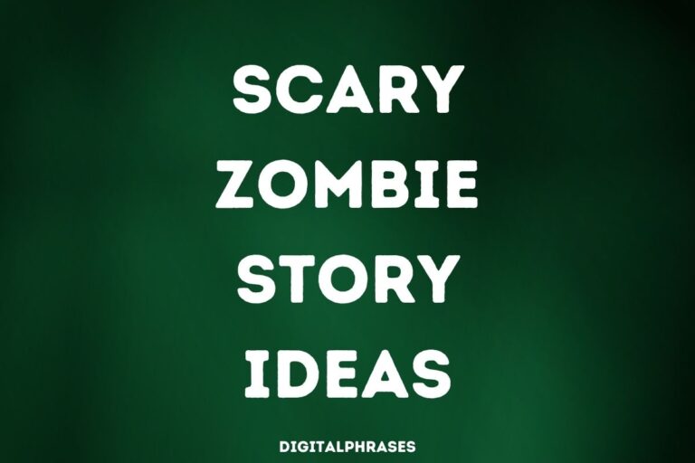 Scary Zombie Story Ideas