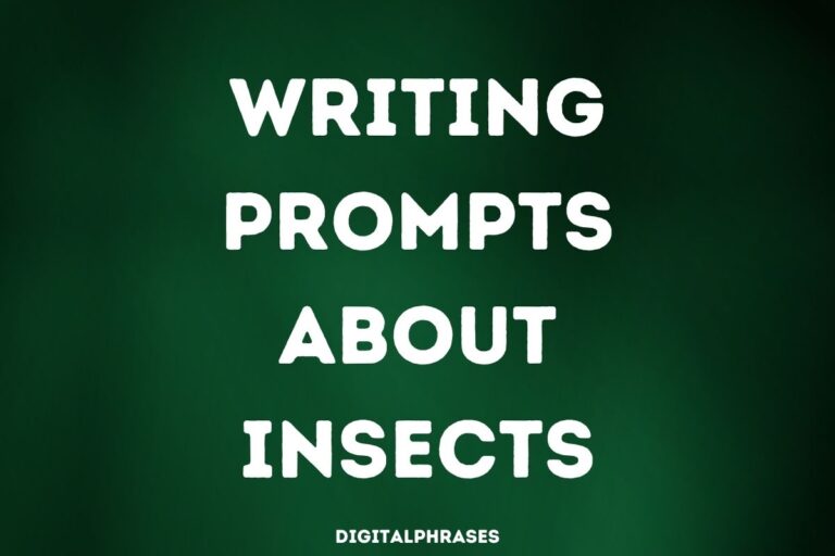 32 Writing Prompts About Insects