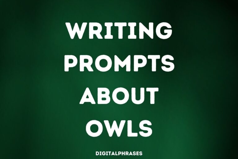 Writing Prompts about Owls