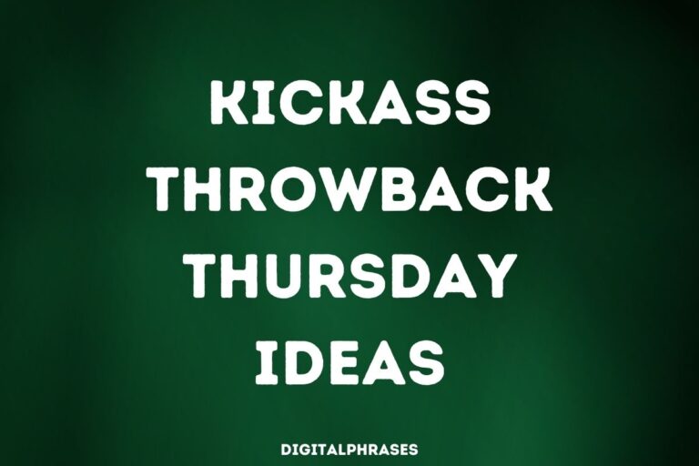 Kickass Throwback Thursday Ideas