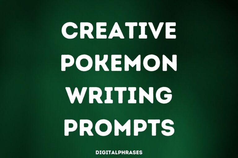 30 Creative Pokemon Writing Prompts