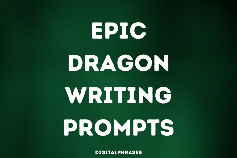 Epic Dragon Writing Prompts