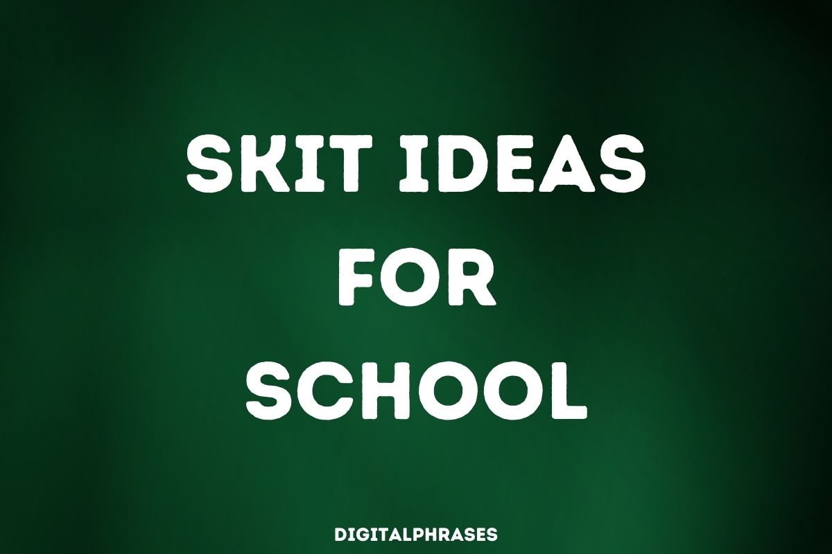 50 Skit Ideas For School