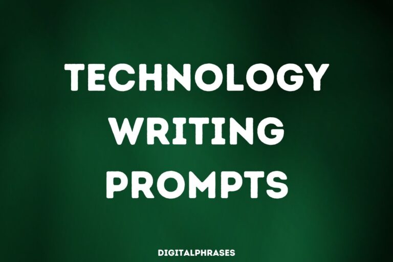 32 Technology Writing Prompts and Story Ideas