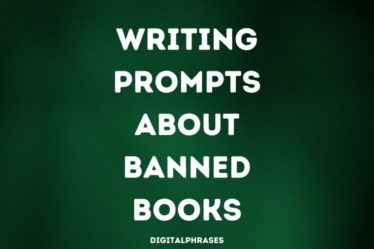 24 Writing Prompts About Banned Books