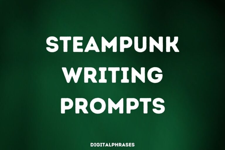 30 Steampunk Writing Prompts