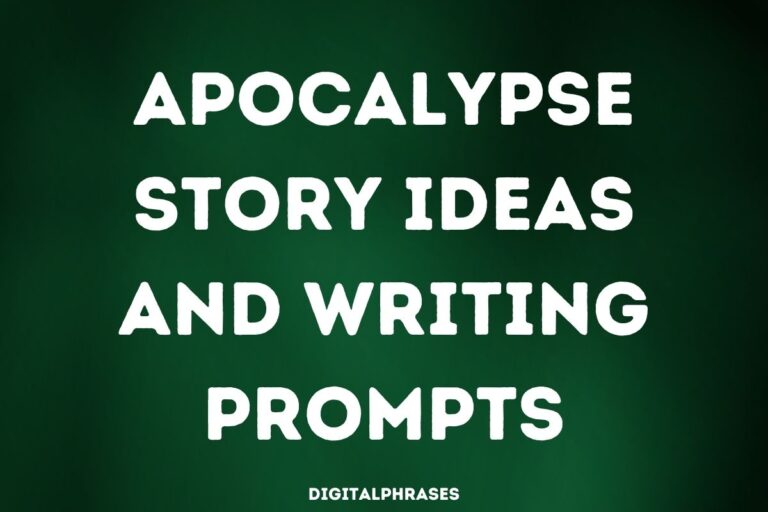 24 Apocalypse Story Ideas and Writing Prompts