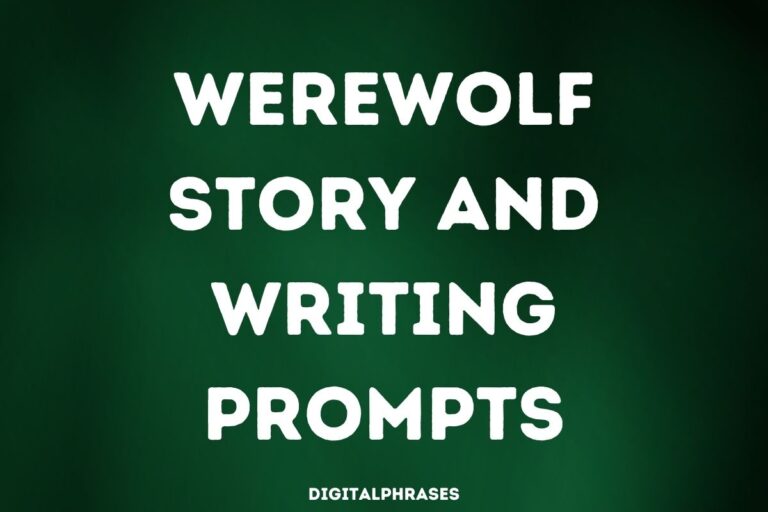 24 Werewolf Story and Writing Prompts