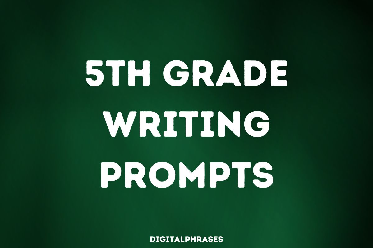 5th Grade Writing Prompts And Story Ideas