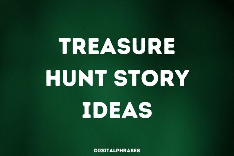 Treasure Hunt Story Ideas