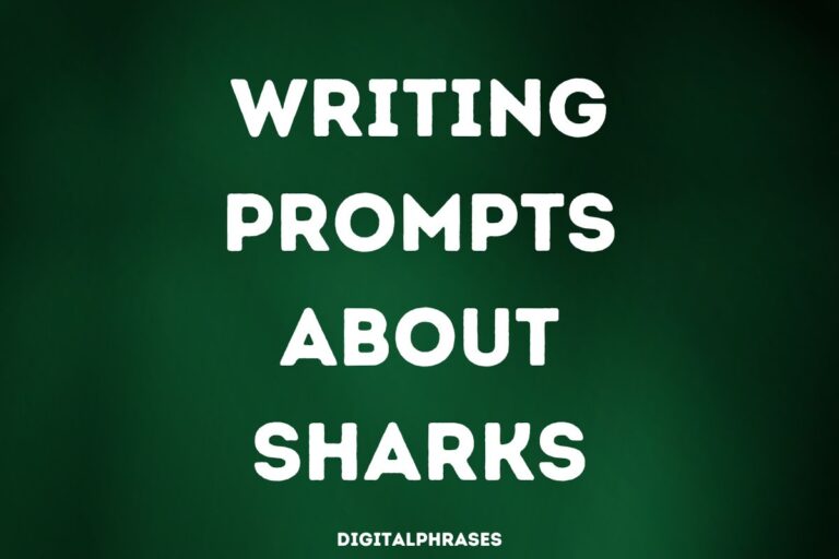 Writing Prompts about Sharks